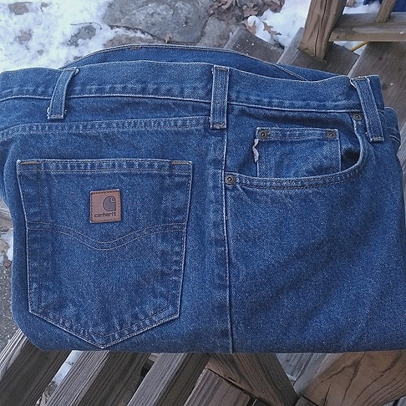 NWOT! CARHARTT MEN'S DENIM JEANS 40×32 - Picture 12 of 15